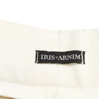Iris Von Arnim Caprihose in Weiß