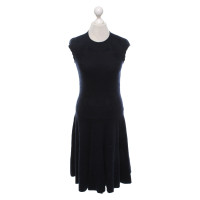 Alexander McQueen Kleid aus Jersey in Blau