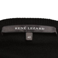 René Lezard Cardigan in black