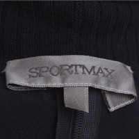 Sport Max Dunkelblauer Pullover 