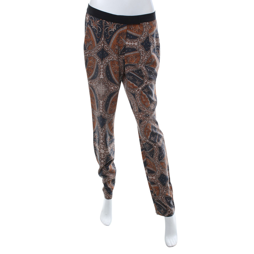 Steffen Schraut Silk broek in Multicolor