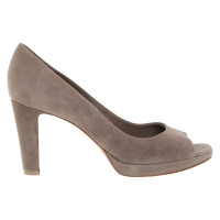 Gianvito Rossi Pumps/Peeptoes Suede in Beige