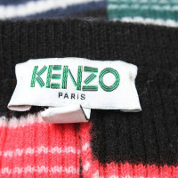 Kenzo Strickkleid mit Streifenmuster