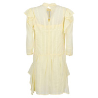 Isabel Marant Etoile Dress Cotton in Yellow