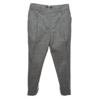 Max Mara Trousers Wool in Grey