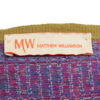 Matthew Williamson Cardigan con reticolo