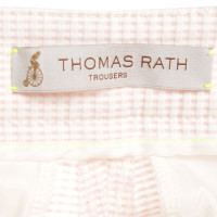 Thomas Rath trousers with check pattern