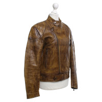 Belstaff Leather jacket in ocher