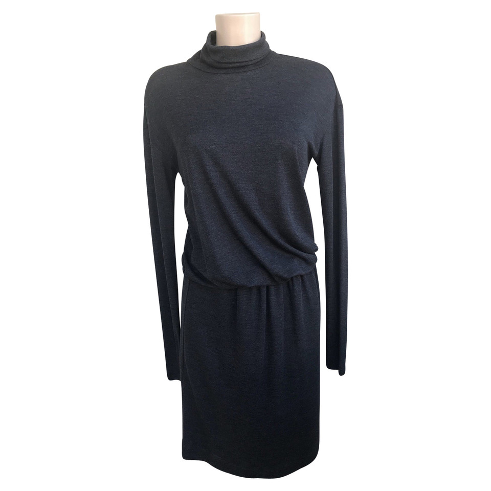Brunello Cucinelli Kleid aus Wolle in Schwarz