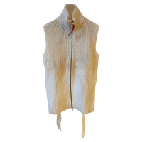 Prada Gilet lavorato a maglia in beige