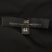 Elisabetta Franchi Robe chemise en noir