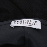 Brunello Cucinelli Vestito con dettagli in tulle