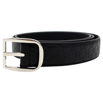 Gucci Belt Leather in Black