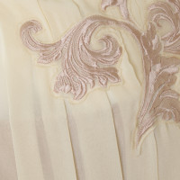 Aquilano Rimondi Pleated dress in cream