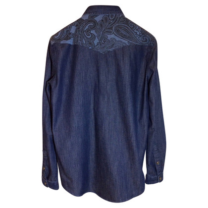 The Kooples Top Cotton in Blue