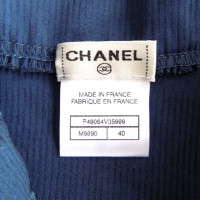 Chanel Ruffle shirt in blue