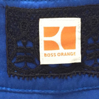 Boss Orange Vestito di seta blu