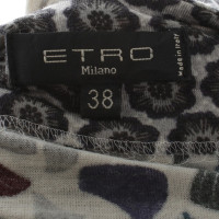 Etro Maxi jurk met patroon mix