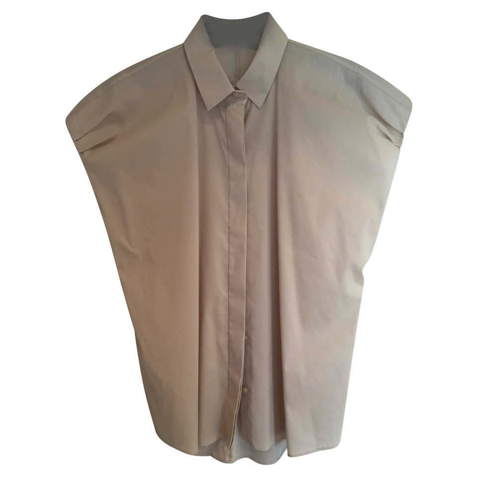 Hugo Boss Short sleeve blouse in beige