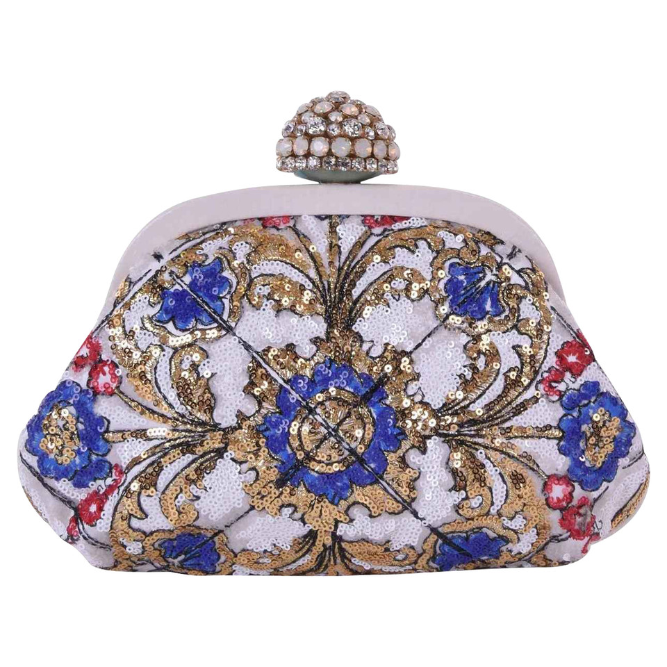 Dolce & Gabbana clutch con ricami di paillettes