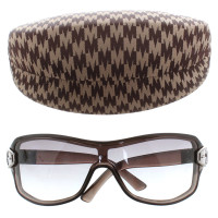 Gucci Sonnenbrille in Braun/Grau