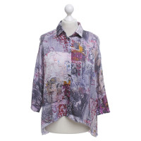 Patrizia Pepe Zijden blouse met patroon