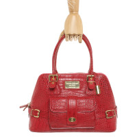 Luciano Padovan Handbag Leather in Red