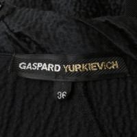 Gaspard Yurkievich Robe bleu foncé