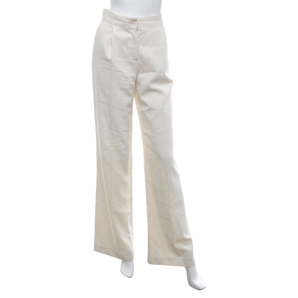 Malo trousers in cream white