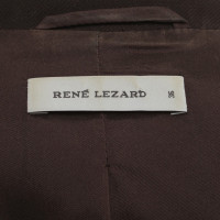 René Lezard Blazer in Braun