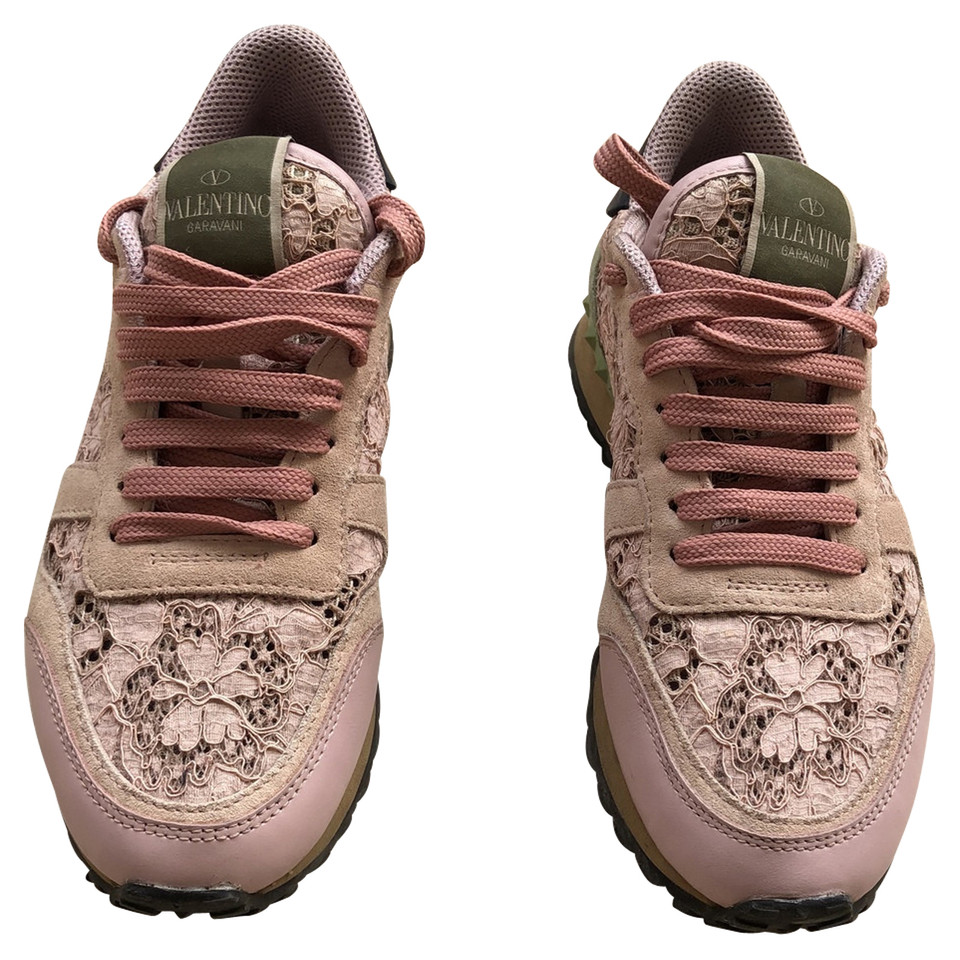 Valentino Garavani Chaussures de sport en Rose/pink