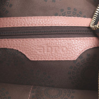 Abro Umhängetasche aus Leder in Rosa / Pink
