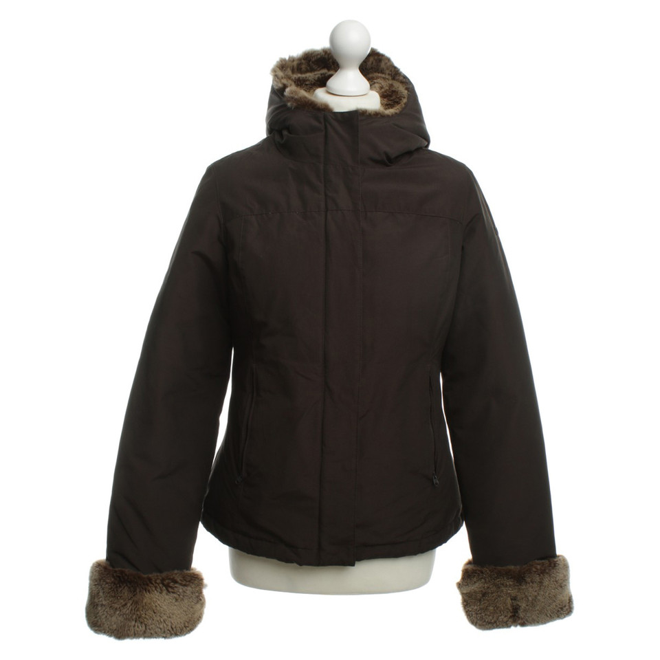 Woolrich "Giacca Boulder" in marrone scuro