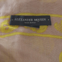 Alexander McQueen Panno con il cranio pattern