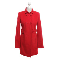 Reiss Manteau en rouge