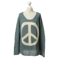 Wildfox Blue peace sweater