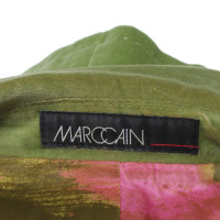 Marc Cain Velvet blazer in groen