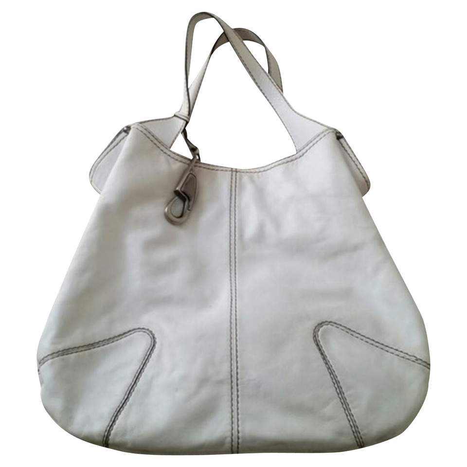 Fay Shoulder bag Leather in White