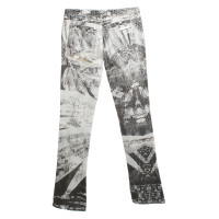 Roberto Cavalli Jeans in the destroyed look