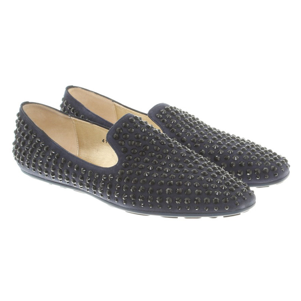 Jimmy Choo Slipper in Wildleder 