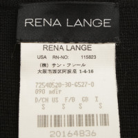 Rena Lange manteau tricoté avec ceinture