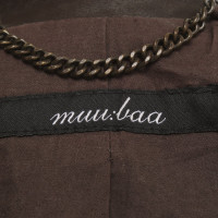 Muubaa Leather jacket in brown