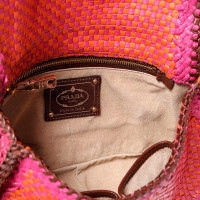 Prada "Madras" shoulder bag