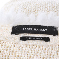 Isabel Marant Crochet top with fringe decor