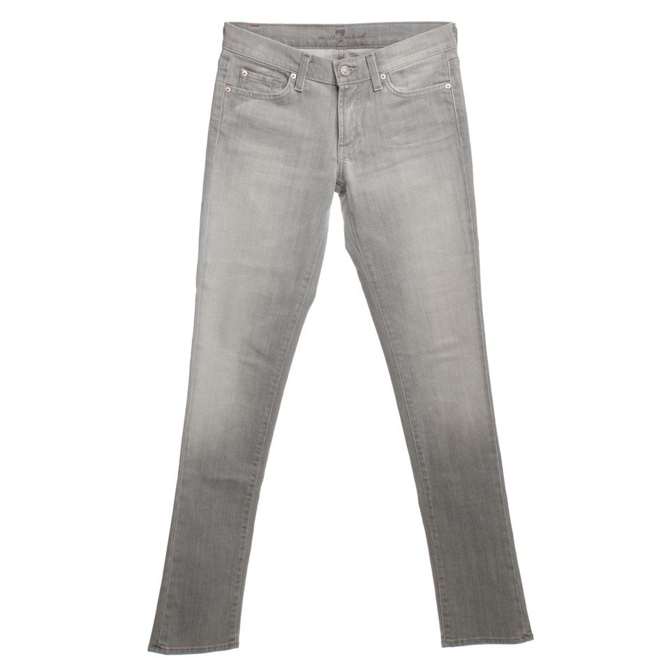 7 For All Mankind Jeans in Hellgrau