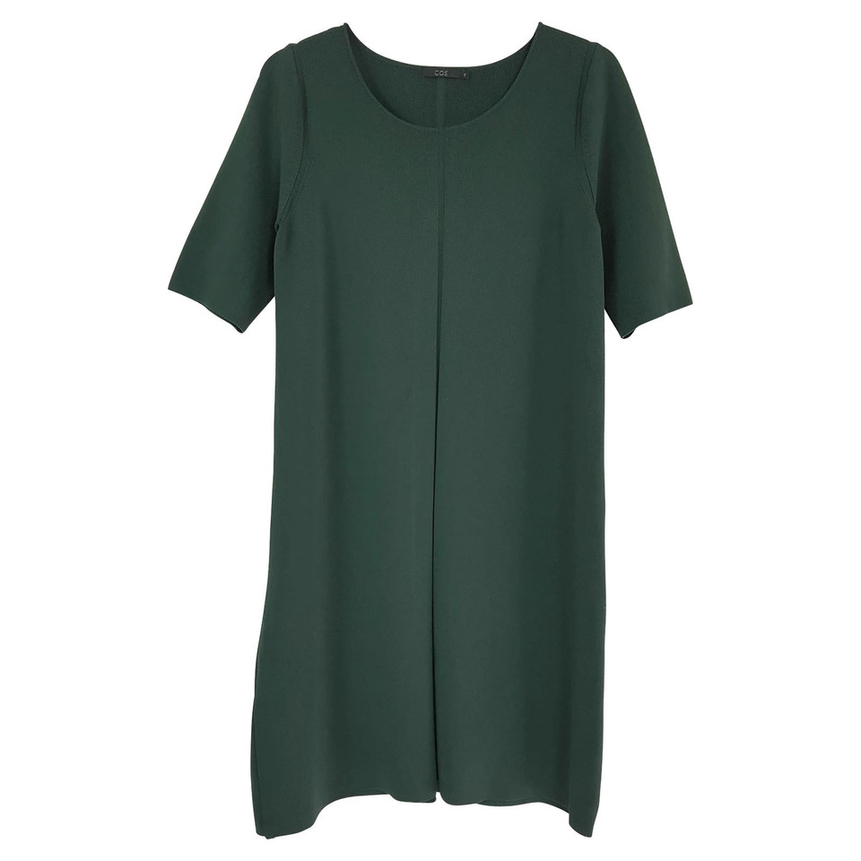 Cos Dress Viscose in Green