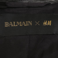 Balmain X H&M Webpelzjacke Green