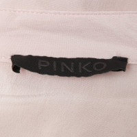 Pinko Zijden blouse in nude
