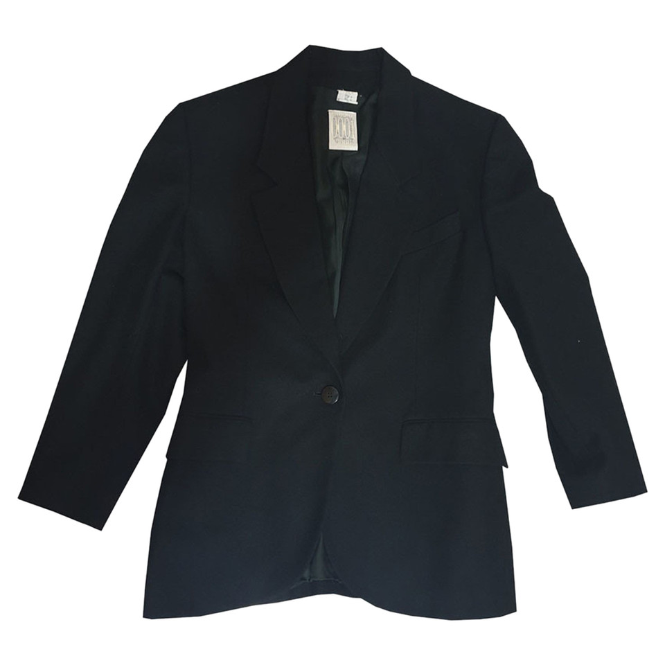 Gianfranco Ferré Jacket/Coat Wool in Black