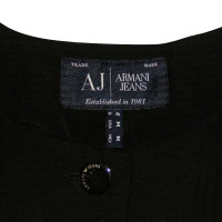 Armani Jeans Black Textured Jacket